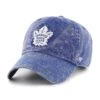 '47 BRAND Toronto Maple Leafs 47 Brand NHL Clean Up Royal Gamut Adjustable Hat -Hockey Equipment Shop 47 brand hats toronto maple leafs 47 brand nhl clean up royal gamut adjustable hat blue osfa 29021271687234