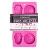Pink Whitney Hockey Pucks Ice Cube Trays 2 Pink Whitney Hockey Pucks Ice Cube Trays -Hockey Equipment Shop bar stool sports drinkware pink whitney hockey pucks ice cube trays 2 pack 30331825061954