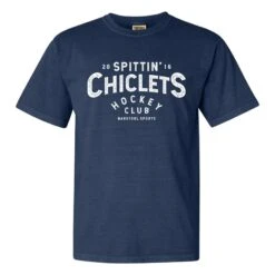 Spittin' Chiclets Hockey Club Shortsleeve Mens Shirt
