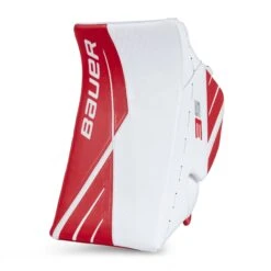 Bauer Supreme 3S Senior Goalie Blocker -Hockey Equipment Shop bauer blockers bauer supreme 3s senior goalie blocker white red regular 28741216337986