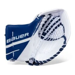 Bauer Supreme 3S Intermediate Goalie Catcher 25 Bauer Supreme 3S Intermediate Goalie Catcher -Hockey Equipment Shop bauer catchers bauer supreme 3s intermediate goalie catcher white blue regular 28743621541954