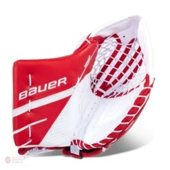 Bauer Supreme 3S Intermediate Goalie Catcher 28 Bauer Supreme 3S Intermediate Goalie Catcher -Hockey Equipment Shop bauer catchers bauer supreme 3s intermediate goalie catcher white red regular 28743621705794