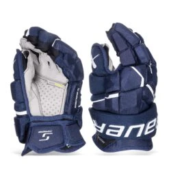 Bauer Supreme Mach Senior Hockey Gloves 25 Bauer Supreme Mach Senior Hockey Gloves -Hockey Equipment Shop bauer gloves bauer supreme mach senior hockey gloves navy 14 30597298618434