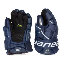 Bauer Vapor 2X Pro Senior Hockey Gloves -Hockey Equipment Shop bauer gloves bauer vapor 2x pro senior hockey gloves navy 13 28743796588610