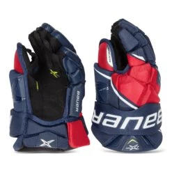 Bauer Vapor 2X Pro Senior Hockey Gloves -Hockey Equipment Shop bauer gloves bauer vapor 2x pro senior hockey gloves navy red white 13 28743796621378
