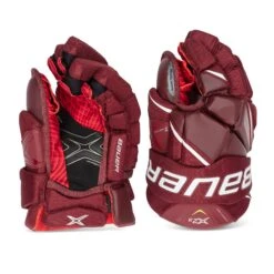 Bauer Vapor X2.9 Senior Hockey Gloves -Hockey Equipment Shop bauer gloves bauer vapor x2 9 senior hockey gloves maroon 13 28743799570498
