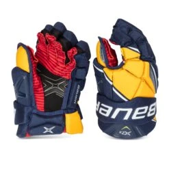 Bauer Vapor X2.9 Senior Hockey Gloves -Hockey Equipment Shop bauer gloves bauer vapor x2 9 senior hockey gloves navy gold 13 28743799603266