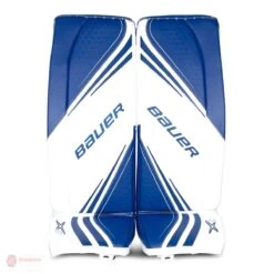 Bauer Vapor 2X Intermediate Goalie Leg Pads -Hockey Equipment Shop bauer leg pads bauer vapor 2x intermediate goalie leg pads white blue s 30 28744283816002