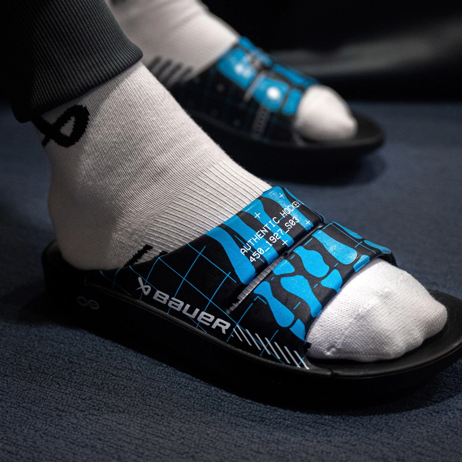 Bauer OOFOS OOAHH Slide Sandals - Limited Edition 6 Bauer OOFOS OOAHH Slide Sandals - Limited Edition - Image 4