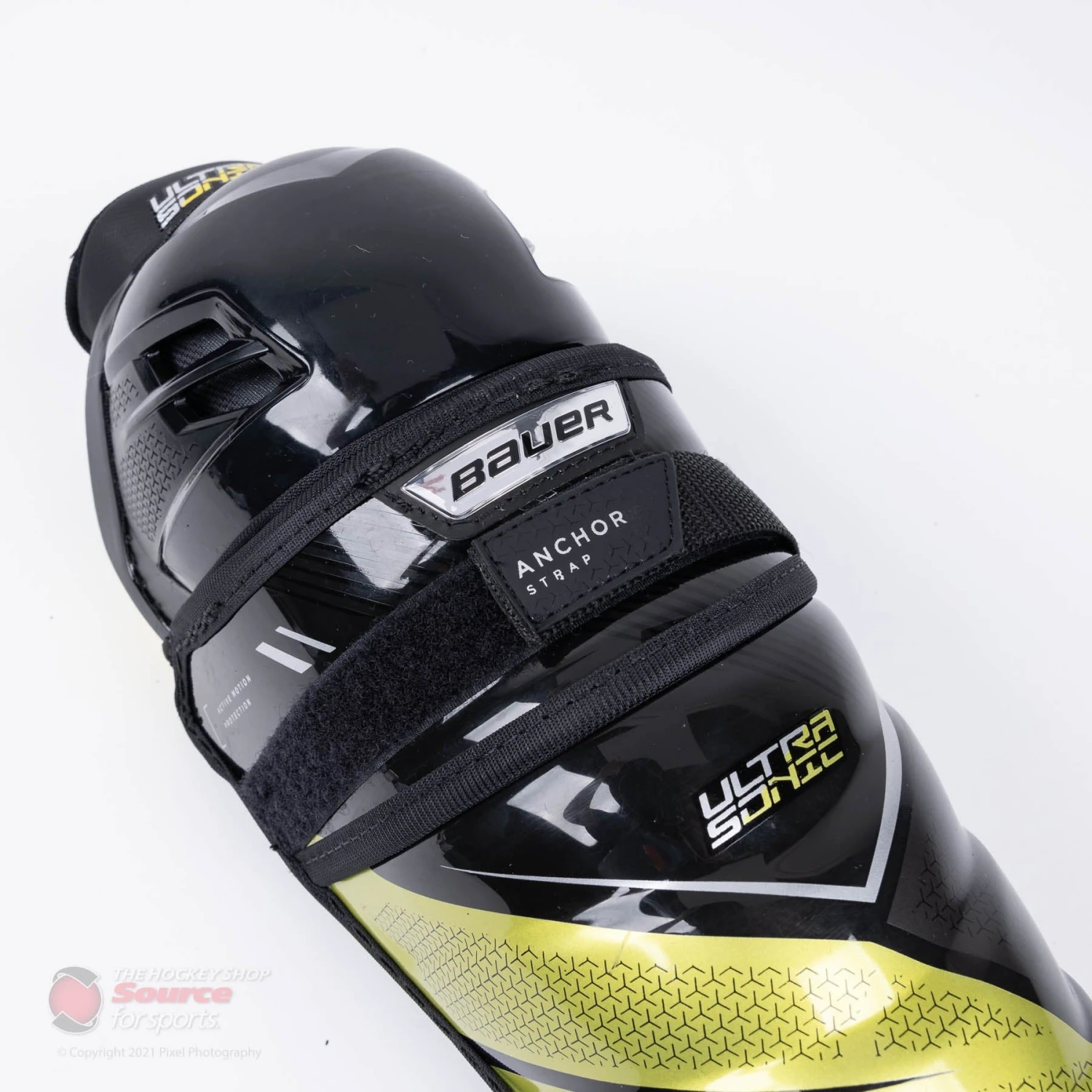 Bauer Supreme UltraSonic Intermediate Hockey Shin Guards 10 Bauer Supreme UltraSonic Intermediate Hockey Shin Guards - Image 8