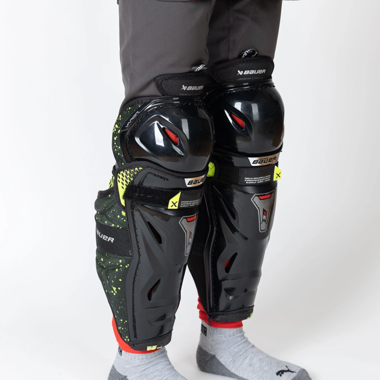 Bauer Vapor 3X Junior Hockey Shin Guards 5 Bauer Vapor 3X Junior Hockey Shin Guards - Image 3
