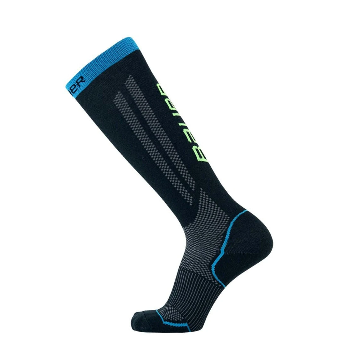 Bauer Performance Skate Socks - Tall 3 Bauer Performance Skate Socks - Tall