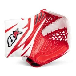 Brian's OPTiK 2 Pro Senior Goalie Catcher -Hockey Equipment Shop brian s catchers brian s optik 2 pro senior goalie catcher white red regular 28743618330690