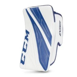 CCM Extreme Flex 4 Pro Senior Goalie Blocker -Hockey Equipment Shop ccm blockers ccm extreme flex 4 pro senior goalie blocker white white blue regular 28741225414722