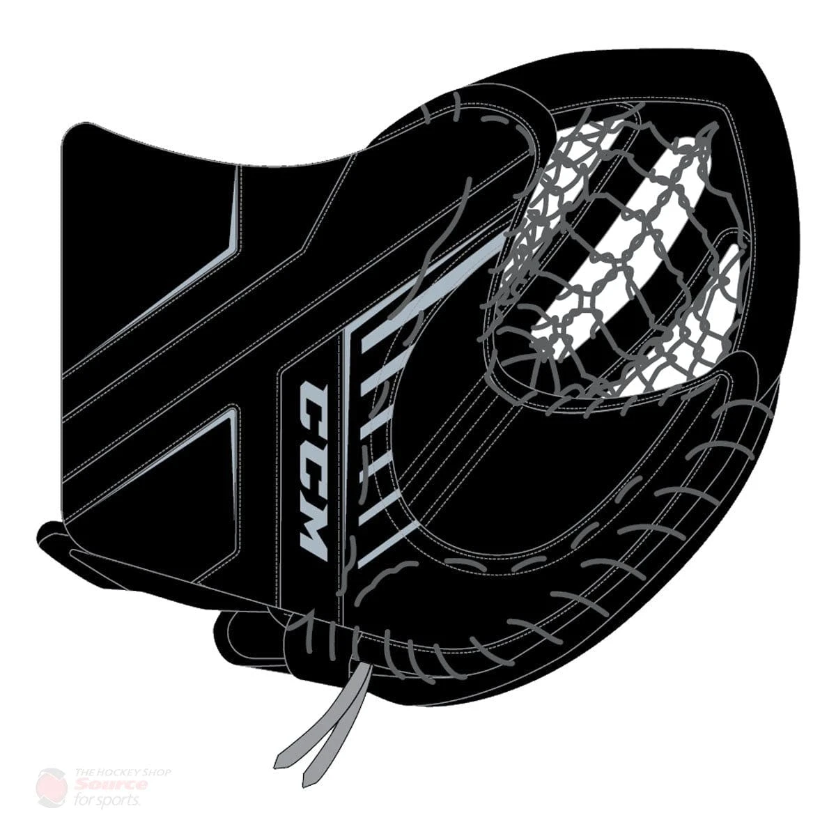 CCM Axis A1.5 Junior Goalie Catcher 12 CCM Axis A1.5 Junior Goalie Catcher - Image 10