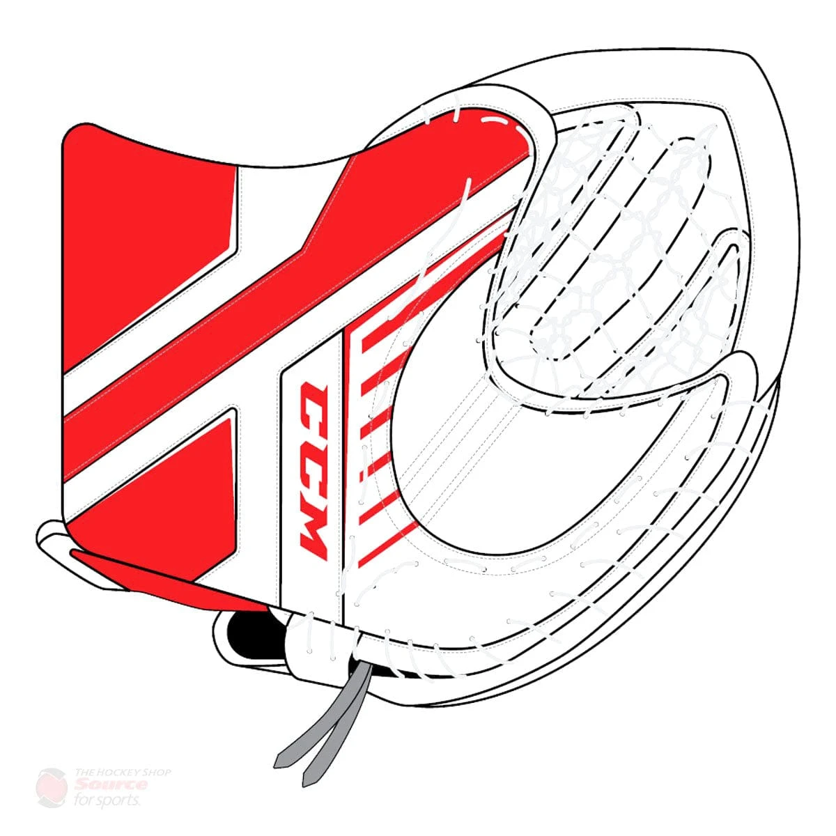 CCM Axis A1.5 Junior Goalie Catcher 13 CCM Axis A1.5 Junior Goalie Catcher - Image 11