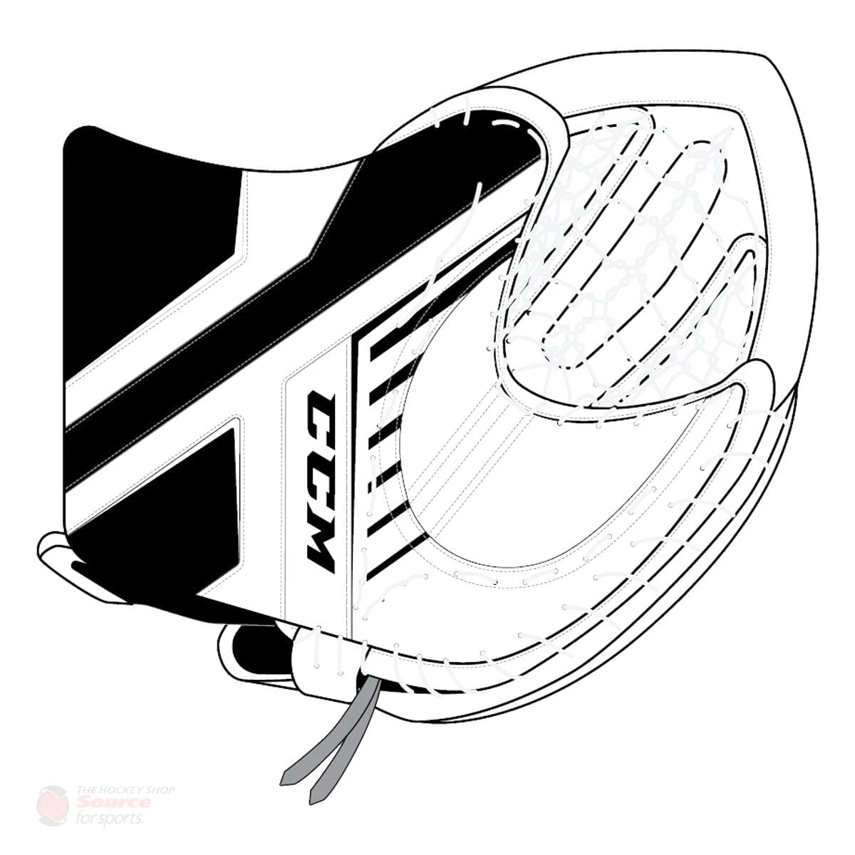 CCM Axis A1.5 Junior Goalie Catcher 16 CCM Axis A1.5 Junior Goalie Catcher - Image 14