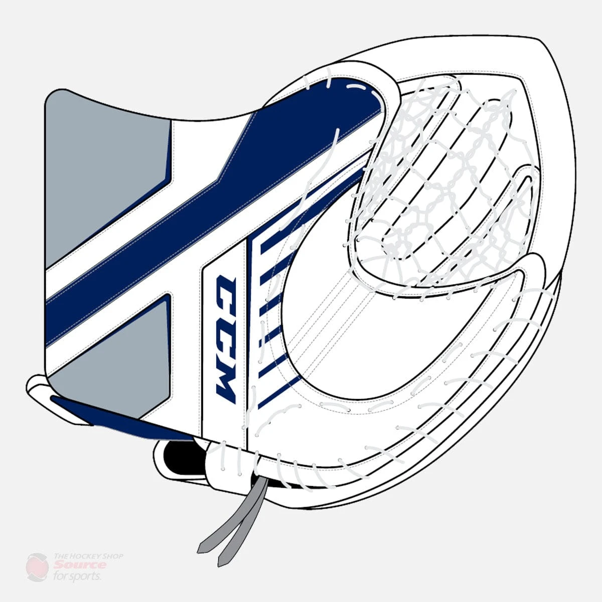 CCM Axis A1.9 Intermediate Goalie Catcher 15 CCM Axis A1.9 Intermediate Goalie Catcher - Image 13