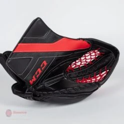 CCM Axis Senior Goalie Catcher - 600 Break Angle 14 CCM Axis Senior Goalie Catcher - 600 Break Angle -Hockey Equipment Shop ccm catchers ccm axis senior goalie catcher 600 break angle black red black regular 14364028108866