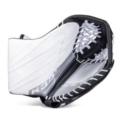 CCM Extreme Flex E5.5 Junior Goalie Catcher - Source Exclusive -Hockey Equipment Shop ccm catchers ccm extreme flex e5 5 junior goalie catcher source exclusive white white black silver regular 28743589756994