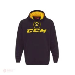 CCM True To Hockey Mens Hoodie -Hockey Equipment Shop ccm hoodies ccm true to hockey mens hoodie black yellow s 28758937731138