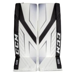CCM Axis Senior Goalie Leg Pads -Hockey Equipment Shop ccm leg pads ccm axis senior goalie leg pads white white black 34 1 28744295448642