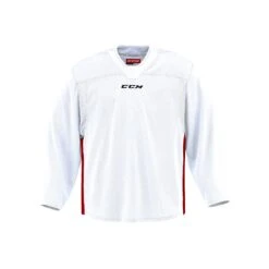 CCM 6000 Intermediate Goalie Practice Jersey -Hockey Equipment Shop ccm practice jerseys ccm 6000 intermediate goalie practice jersey white red goal cut 28759071850562