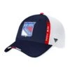 New York Rangers Fanatics Authentic Pro Draft Structured Trucker Hat -Hockey Equipment Shop fanatics hats new york rangers fanatics authentic pro draft structured trucker hat osfa 29396081541186