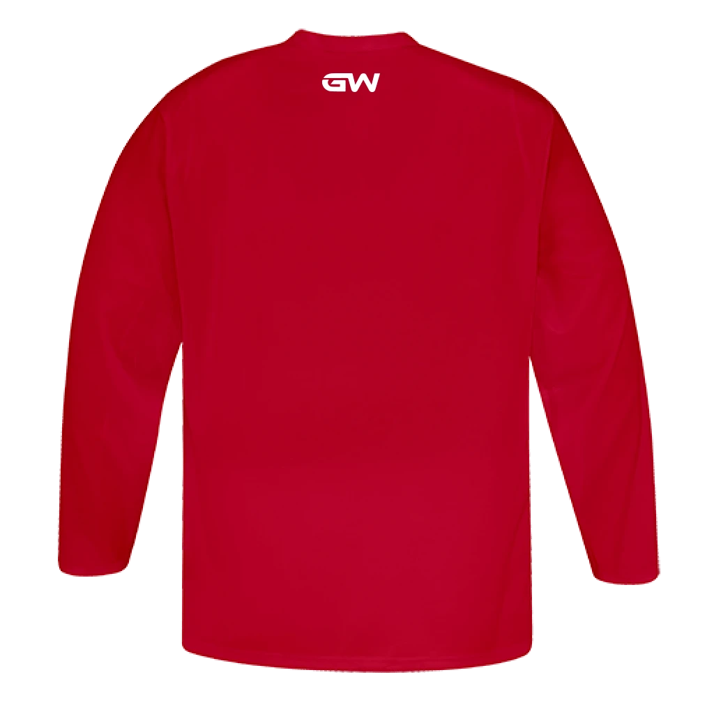 GameWear GW5500 ProLite Series Junior Hockey Practice Jersey - Red 4 GameWear GW5500 ProLite Series Junior Hockey Practice Jersey - Red - Image 2