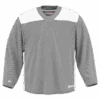GameWear GW6500 ProLite Series Junior Hockey Practice Jersey - Grey / White -Hockey Equipment Shop gamewear group inc practice jerseys gamewear gw6500 prolite series junior hockey practice jersey grey white xs 30352486400066