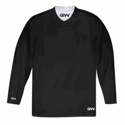 GameWear GW7500 ProLite Series Reversible Senior Hockey Practice Jersey - Black / White