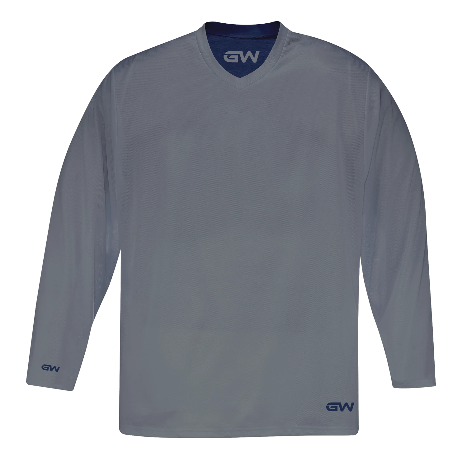 GameWear GW7500 ProLite Series Reversible Senior Hockey Practice Jersey - Grey / Navy 3 GameWear GW7500 ProLite Series Reversible Senior Hockey Practice Jersey - Grey / Navy