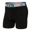 Saxx Ultra Boxers - Black / Tech -Hockey Equipment Shop saxx underwear saxx ultra boxers black tech s 28990813700162