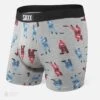 Saxx Vibe Boxers - Grey Hockey -Hockey Equipment Shop saxx underwear saxx vibe boxers grey hockey l 14142227251266