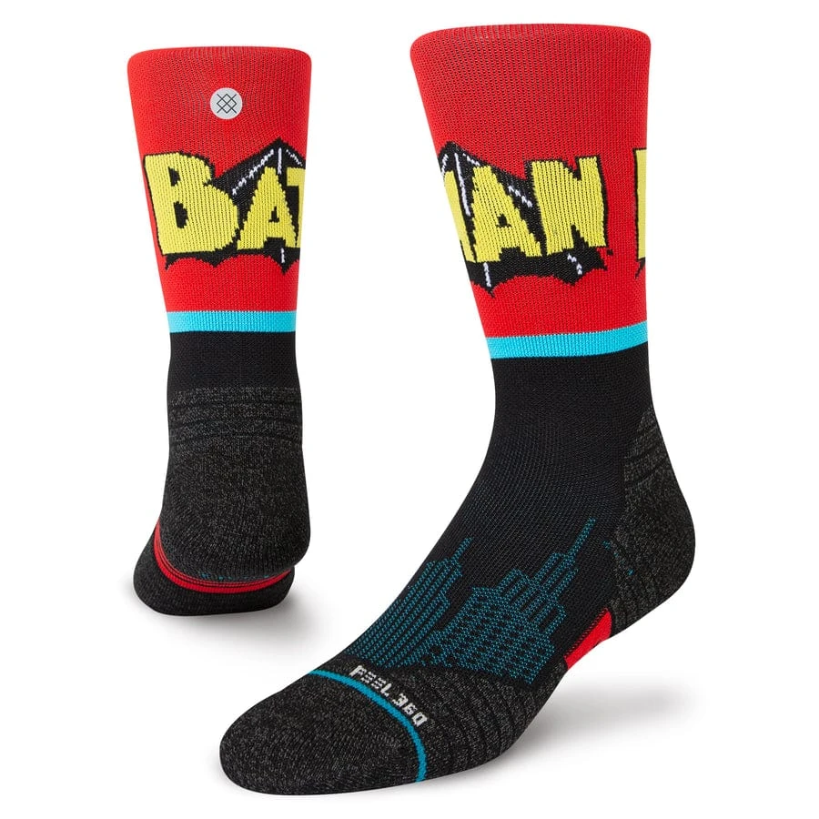 Stance Athlete Batman Comic Mid Socks 3 Stance Athlete Batman Comic Mid Socks