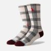 Stance Life Rat Plaid Socks -Hockey Equipment Shop stance socks stance life rat plaid socks white m 13963463426114