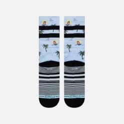Stance Staple Aloha Monkey Socks -Hockey Equipment Shop stance socks stance staple aloha monkey socks 13963466244162