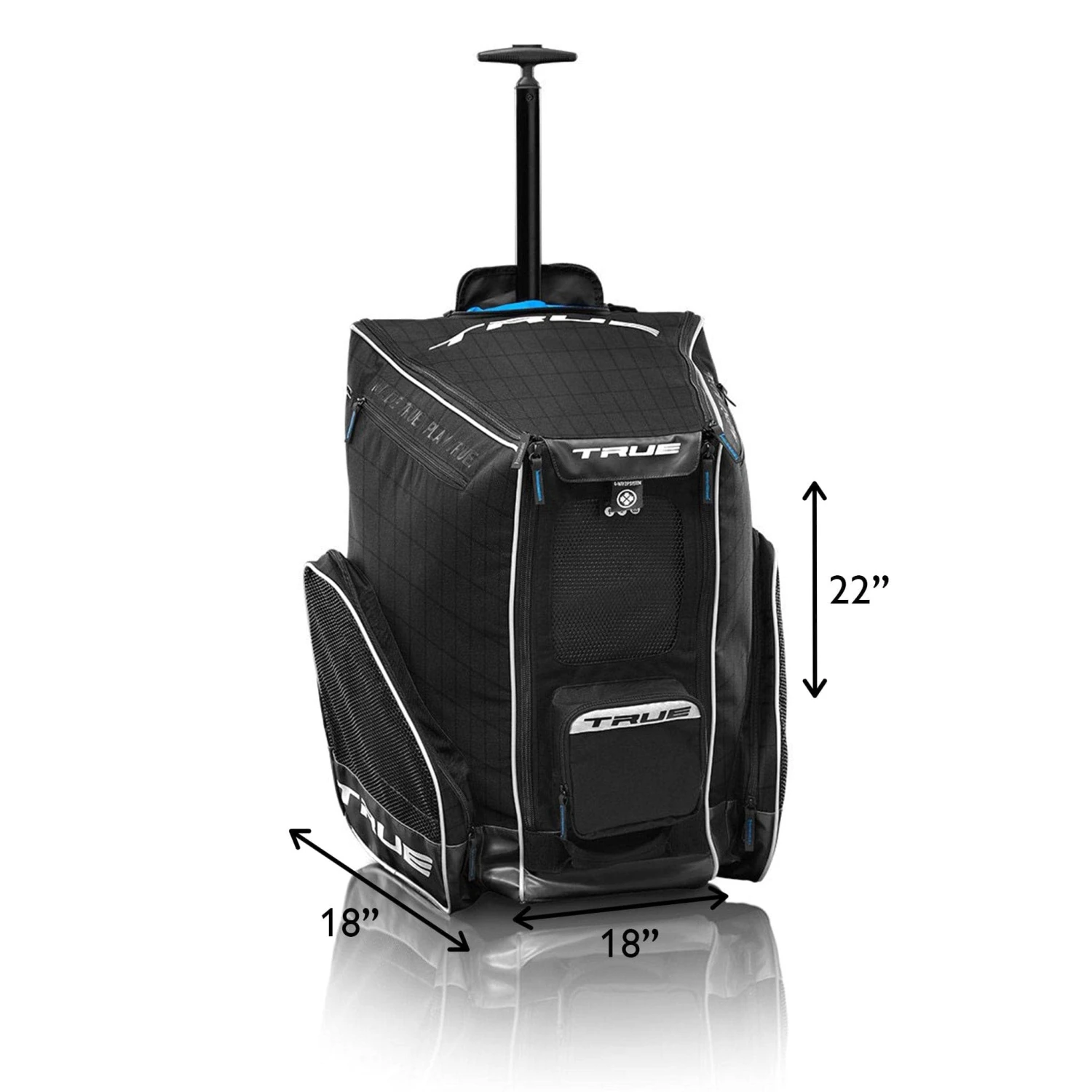 TRUE Elite Backpack Senior Wheel Hockey Bag 4 TRUE Elite Backpack Senior Wheel Hockey Bag - Image 2