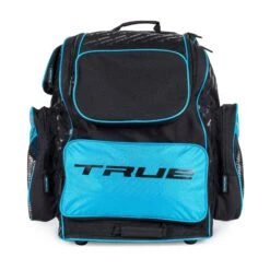 TRUE Senior Backpack Wheel Hockey Bag -Hockey Equipment Shop true backpack hockey bags true senior backpack wheel hockey bag black blue sr 28741106204738