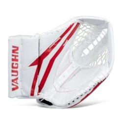 Vaughn Velocity V9 Pro Carbon Senior Goalie Catcher 18 Vaughn Velocity V9 Pro Carbon Senior Goalie Catcher -Hockey Equipment Shop vaughn catchers vaughn velocity v9 pro carbon senior goalie catcher white red regular 28743623606338