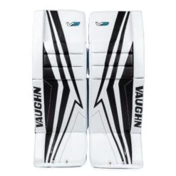 Vaughn Velocity V9 Pro Senior Goalie Leg Pads -Hockey Equipment Shop vaughn leg pads vaughn velocity v9 pro senior goalie leg pads white black 32 2 28744339062850