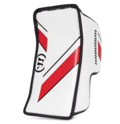 Warrior Ritual G4 Youth Goalie Blocker -Hockey Equipment Shop warrior blockers warrior ritual g4 youth goalie blocker white black red regular 28741242978370