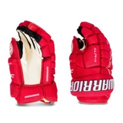 Warrior Alpha DX Pro Senior Hockey Gloves -Hockey Equipment Shop warrior gloves warrior alpha dx pro senior hockey gloves red 13 28743815626818