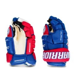 Warrior Alpha DX Pro Senior Hockey Gloves -Hockey Equipment Shop warrior gloves warrior alpha dx pro senior hockey gloves royal red white 14 28743815692354