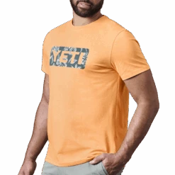 Yeti Floral Logo Badge Shortsleeve Shirt -Hockey Equipment Shop yeti shirts yeti floral logo badge shortsleeve shirt salmon s 30643936952386