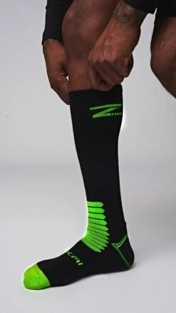 Zenkai Compression Lace Bite Skate Sock -Hockey Equipment Shop zenkai socks zenkai compression lace bite skate sock 4997011767362